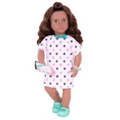 Our Generation 18" Doll with Hospital Gown & Storybook - Keisha 10 Our Generation 18" Doll with Hospital Gown & Storybook - Keisha -us-Our Generation Sales Shop unnamed file 1018