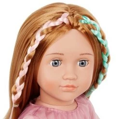Our Generation Drew with Storybook 18" Poseable Hair Stylist Doll