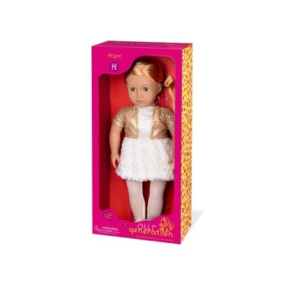 Our Generation Hope 18" Holiday Fashion Doll 4 Our Generation Hope 18" Holiday Fashion Doll - Image 2