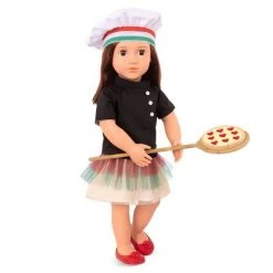 Our Generation Posable 18" Pizza Chef Doll with Storybook - Francesca -us-Our Generation Sales Shop unnamed file 1134