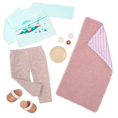 Our Generation 18" Posable Doll with Storybook - Sandy 6 Our Generation 18" Posable Doll with Storybook - Sandy - Image 4