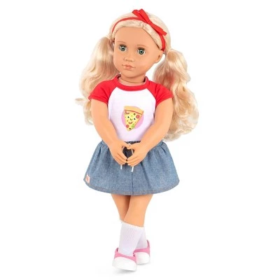 Our Generation 18" Doll with Pizza Top - Jolene 3 Our Generation 18" Doll with Pizza Top - Jolene