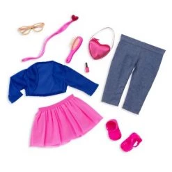 Our Generation Fashion Starter Kit in Gift Box Amora with Mix & Match Outfits & Accessories 18" Fashion Doll -us-Our Generation Sales Shop unnamed file 1256