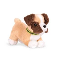 Our Generation Pet Dog Plush with Posable Legs - Boxer Pup