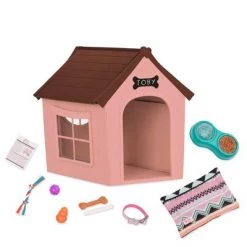 Our Generation OG Puppy House Dog House Accessory Playset for 18" Dolls -us-Our Generation Sales Shop unnamed file 2