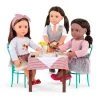 Our Generation Dining Table & Chairs Furniture Set with Play Food for 18" Dolls - Pizza With You -us-Our Generation Sales Shop unnamed file 233