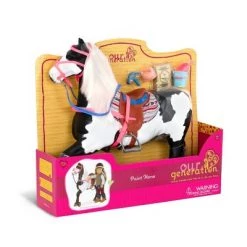 Our Generation Black & White Paint Horse with Saddle Accessory Set for 18" Dolls -us-Our Generation Sales Shop unnamed file 269
