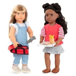 Our Generation Play Food Pizza Delivery Set for 18" Dolls - Order's Up