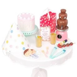 Our Generation Party Time Birthday Sweets Table Accessory Set for 18" Dolls -us-Our Generation Sales Shop unnamed file 333