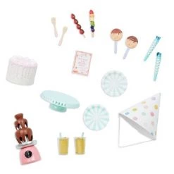 Our Generation Party Time Birthday Sweets Table Accessory Set for 18" Dolls -us-Our Generation Sales Shop unnamed file 335