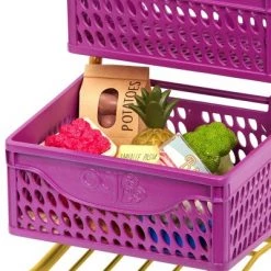 Our Generation At the Market Shopping Cart Purple & Yellow Accessory Set for 18" Dolls -us-Our Generation Sales Shop unnamed file 347