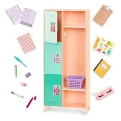 Our Generation Classroom Cool School Locker Accessory Set for 18" Dolls -us-Our Generation Sales Shop unnamed file 36