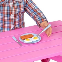 Our Generation Campfire Cookout Play Food & Light-Up Lantern Accessory Set for 18" Dolls -us-Our Generation Sales Shop unnamed file 397