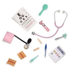 Our Generation Doctor Days Exam Table & Light-Up Otoscope Accessory Set for 18" Dolls -us-Our Generation Sales Shop unnamed file 405