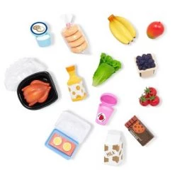 Our Generation Grocery Day Shopping Cart Pink & Yellow Accessory Set for 18" Dolls -us-Our Generation Sales Shop unnamed file 413