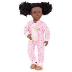 Our Generation Llama Pajama with Soft Plush Pajama Outfit for 18" Dolls
