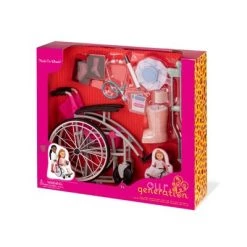 Our Generation Heals on Wheels - Wheelchair Accessory Set for 18" Dolls -us-Our Generation Sales Shop unnamed file 52
