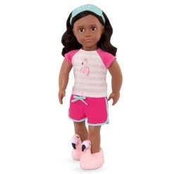 Our Generation Sleepover Pajama Outfit for 18" Dolls - Flamingo Dreaming -us-Our Generation Sales Shop unnamed file 537