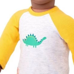 Our Generation 18" Boy Doll Dinosaur Pajama Outfit - Dino-Snores -us-Our Generation Sales Shop unnamed file 554
