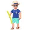 Our Generation 18" Boy Doll Swimsuit Outfit with Pool Noodle - By the Beach -us-Our Generation Sales Shop unnamed file 564