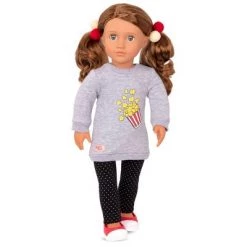 Our Generation Popcorn Movie Outfit for 18" Dolls - Pop-Pop Top