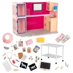 Our Generation Healthy Paws Vet Clinic Playset in Pink with Electronics for 18" Dolls 9 Our Generation Healthy Paws Vet Clinic Playset in Pink with Electronics for 18" Dolls -us-Our Generation Sales Shop unnamed file 710