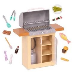 Our Generation BBQ Playset with Play Food for 18" Dolls - Backyard Grill 9 Our Generation BBQ Playset with Play Food for 18" Dolls - Backyard Grill -us-Our Generation Sales Shop unnamed file 713