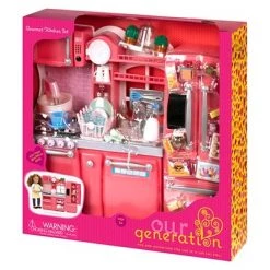 Our Generation Gourmet Kitchen Accessory Set - Pink -us-Our Generation Sales Shop unnamed file 752