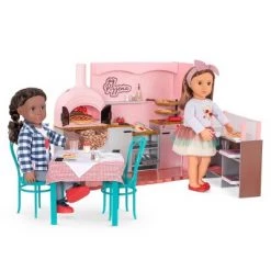 Our Generation Easy Cheesy Pizzeria Restaurant Accessory Playset for 18" Dolls -us-Our Generation Sales Shop unnamed file 817