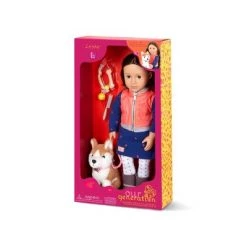Our Generation Leslie with Plush Dog Husky 18" Doll & Pet Set -us-Our Generation Sales Shop unnamed file 852