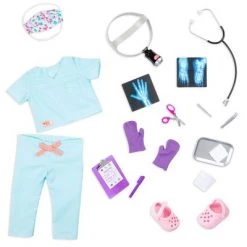Our Generation 18" Doctor Doll with Scrubs Outfit - Tonia -us-Our Generation Sales Shop unnamed file 882