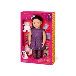 Our Generation Willow with Storybook & Plush Bunny 18" Posable Sleepover Doll -us-Our Generation Sales Shop unnamed file 898
