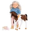 Our Generation 18" Equestrian Doll & Horse Set - Yanira with Foal -us-Our Generation Sales Shop unnamed file 908