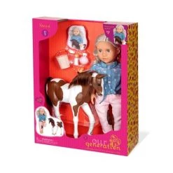 Our Generation 18" Equestrian Doll & Horse Set - Yanira with Foal -us-Our Generation Sales Shop unnamed file 911