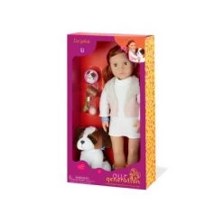 Our Generation 18" Doll & Pet Set - Delphia with Plush Saint Bernard Dog -us-Our Generation Sales Shop unnamed file 962